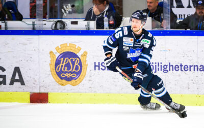 Spelar sin hockey i fotbollsstaden