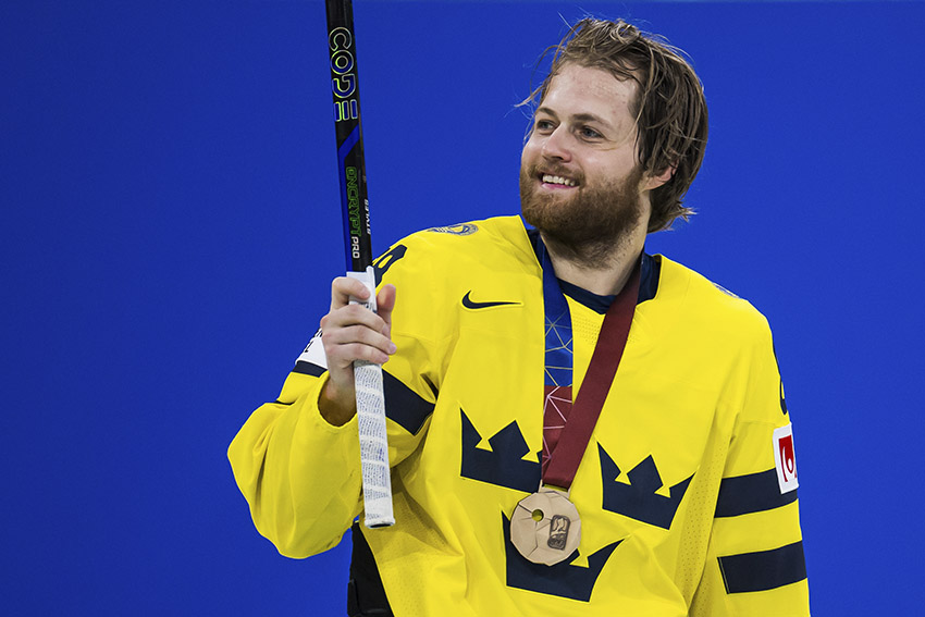 Guldpucken till Nylander