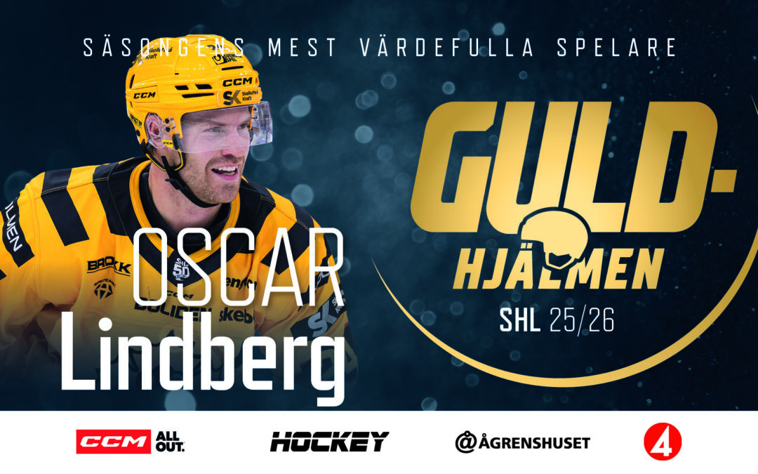 Oscar Lindberg vinner Guldhjälmen 2025/2026
